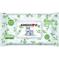 Bamboolove Salviette Umidificate di Bambù 60 pz
