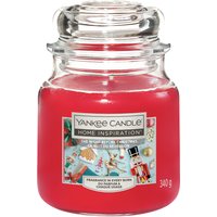 Yankee Candle Candela Home Inspiration La Notte Prima di Natale, 340 g