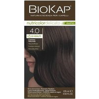 Biokap Nutricolor Delicato Rapid Tintura per capelli, 4.0 Castano Naturale