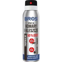 Bros 50% DEET - Spray contro zanzare e zecche 90 ml