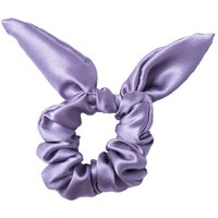 Cat & Cat Elastico per Capelli in Seta con Orecchie Viola
