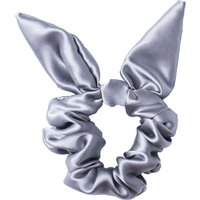 Cat & Cat Elastico per Capelli in Seta con Orecchie Grigio