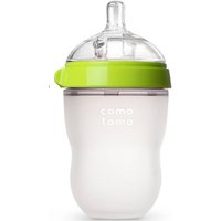 Comotomo Biberon Anticoliche Silicone Moms Breast Green Baby