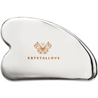 Crystallove Cryo Ice Gua Sha Pietra per Massaggio Viso in Acciaio Inossidabile