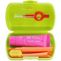 Curaprox Kit da Viaggio Igiene Orale, Verde