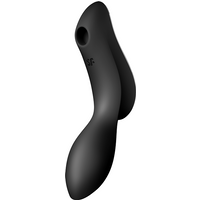 Satisfyer Massaggiatore Curvy Trinity 2 Black - massaggiatore intimo