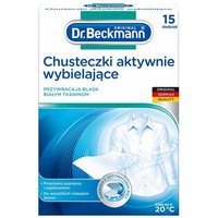 Dr. Beckmann Salviette Sbiancanti Attive - Bucato Bianco Rimozione Macchie 15 pz