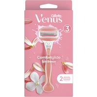 Gillette Venus Comfortglide Breeze Spa Rasoio + 2 Lame di Ricambio
