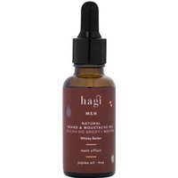 Hagi Whisky Barber Mat Olio Barba e Baffi Naturale - Cura Perfetta per la Tua Barba 30 ml