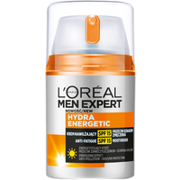 L’Oréal Men Expert Hydra Energetic Crema Idratante con SPF 15 contro i Segni di Stanchezza 50 ml