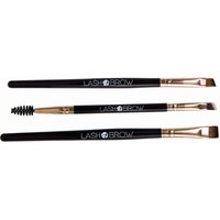 Lash Brow Set di 3 Pennelli Gold