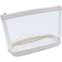 Life Beauty Case Trasparente Bianca