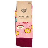 Life Calzini Hipster Motivo Donut Taglia 35-38