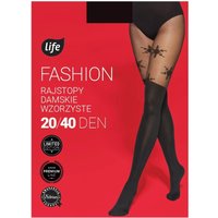 Life Collant donna fantasia Fiocchi di neve taglia 2