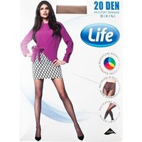 Life Collant Bikini 20 Den Claro Taglia 2