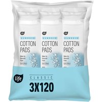 Life Dischetti di Cotone 360 pz