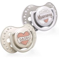 Lovi Ciuccio in Silicone Dinamico I Love 3-6M 2 pz