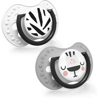 Lovi Ciuccio in Silicone Dinamico Salt & Pepper 6-18M 2 pz