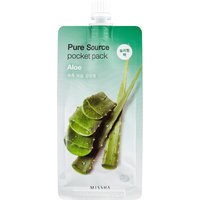 Missha Pure Source Pocket Pack Maschera Notte, Aloe 10 ml