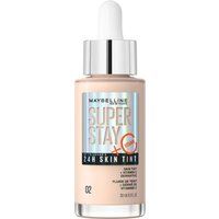 Maybelline Super Stay 24H Skin Tint Fondotinta Illuminante Lunga Tenuta, 02