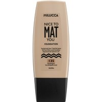 Milucca Nice To Mat You Fondotinta opacizzante, 135 Nice to Mat You 135