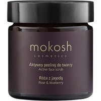 Mokosh Peeling Viso Attivo, Rosa e Bacca 60 ml