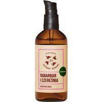 Mydlarnia Cztery Szpaki Olio Illuminante per il Corpo, Rabarbaro e Ciliegia