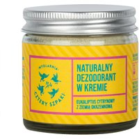 4Szpaki Deodorante Crema Naturale Profumo di Eucalipto e Limone 60 ml