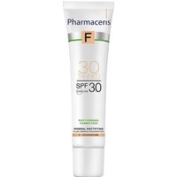 Pharmaceris F Fondotinta Minerale Dermocosmetico Opacizzante SPF 30, 30 Tanned Tanned