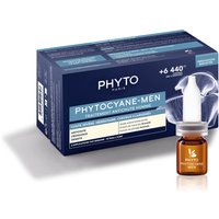 Phyto Phytocyane Trattamento Anticaduta Capelli per Uomini Caduta Progressiva 12x5ml