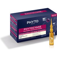Phyto Phytocyane Trattamento Anticaduta Capelli per Donne Caduta Temporanea 12x5 ml