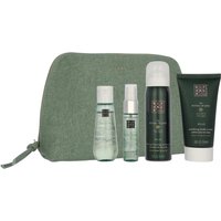 Rituals The Ritual Of Jing Set: schiuma da doccia + crema per il corpo + spray per la biancheria da letto + olio secco per corpo e capelli