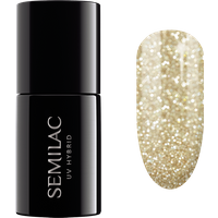 Semilac UV Hybrid Smalto Ibrido 260 Platinum Light Gold Platinum Light Gold