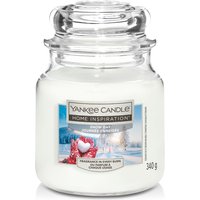 Yankee Candle Candela Home Inspiration Giorno di Neve, 340 g