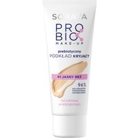 Soraya ProBIO Make-Up Fondotinta Prebiotico Coprente 01 Beige Chiaro Jasny beż