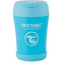 Twistshake Contenitore Termico con Cucchiaio, Azzurro Pastello
