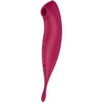 Satisfyer Twirling Pro Connect App Dark Red - massaggiatore intimo