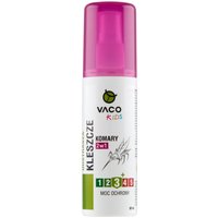 Vaco Lozione per Bambini contro Zecche, Zanzare e Moscerini dai 12 Mesi di Età