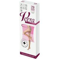 Veera Gambaletti a compressione 70 DEN, Colore Naturale, Taglia 3/4