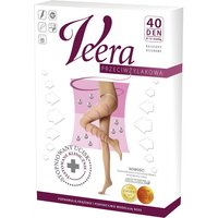 Veera Collant a compressione graduata 40 DEN, Colore Nero, Taglia 1