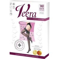 Veera Calze autoreggenti a compressione 140 DEN, Colore Grafite, Taglia 3