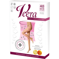 Veera Collant a compressione graduata 40 DEN, Colore Grafite, Taglia 5 GRAFIT