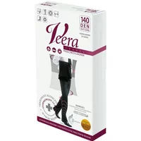 Veera Travel Calze Anti-Trombo Uomo 140 DEN, Colore Grigio, Taglia 2/M