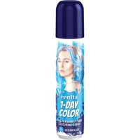 Venita Spray Colorante 1-Giorno per Capelli, 02 Onda Marina - Blu
