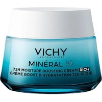 Vichy Mineral 89 Crema Idratante e Rigenerante 72H Ricca 50 ml