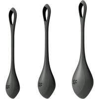 Satisfyer Yoni Power 2 Nero sferette per l'allenamento dei muscoli del pavimento pelvico