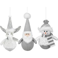 Decorazione natalizia - Pupazzo di neve, Gnomo, Renna