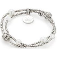 🦚 Armband Vaporoso aus Edelstahl zweireihig 🦚 Armband Vaporoso aus Edelstahl zweireihig