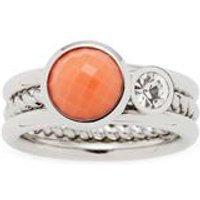 🦚 Edelstahl Ringset Letizia für Damen 🦚 Edelstahl Ringset Letizia für Damen