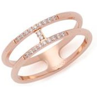 🦚 Damenring Altina Ciao aus Edelstahl, rosé 🦚 Damenring Altina Ciao aus Edelstahl, rosé